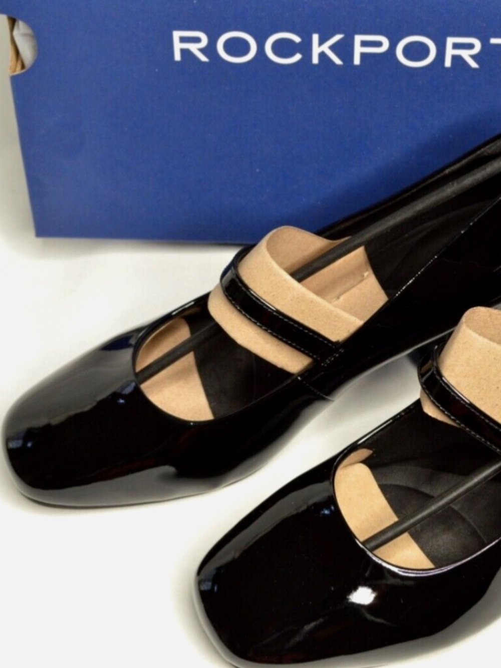Woman's Dress Shoes Rockport Xena Mary Jane Pump Black - Women’s Size 9 W - New
